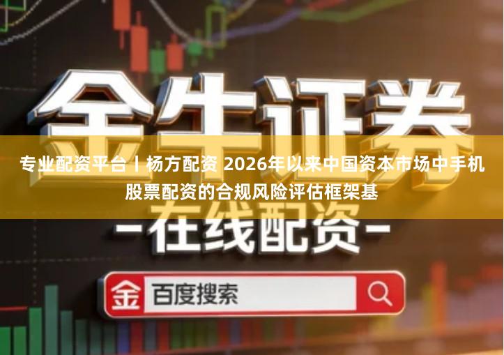 专业配资平台丨杨方配资 2026年以来中国资本市场中手机股票配资的合规风险评估框架基